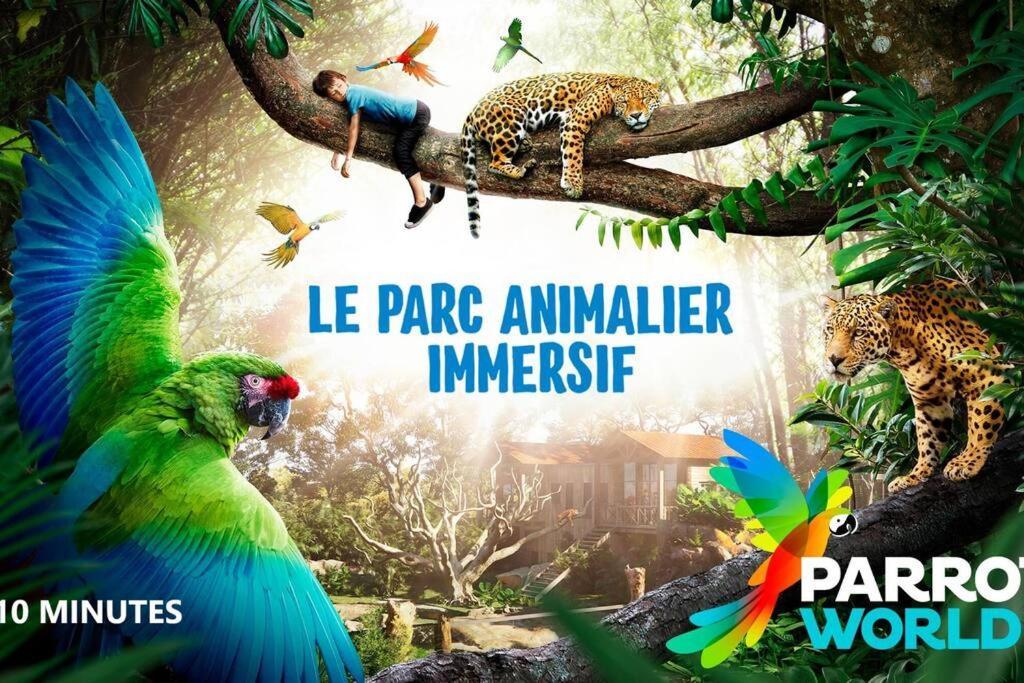 Cocon A La Campagne - Disney 20 Min - Paris 40 Min - 2 Terrasses Dammartin-sur-Tigeaux Exteriér fotografie